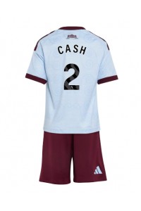 Aston Villa Matty Cash #2 Jalkapallovaatteet Lasten Kolmas peliasu 2026-27 Lyhythihainen (+ Lyhyet housut)